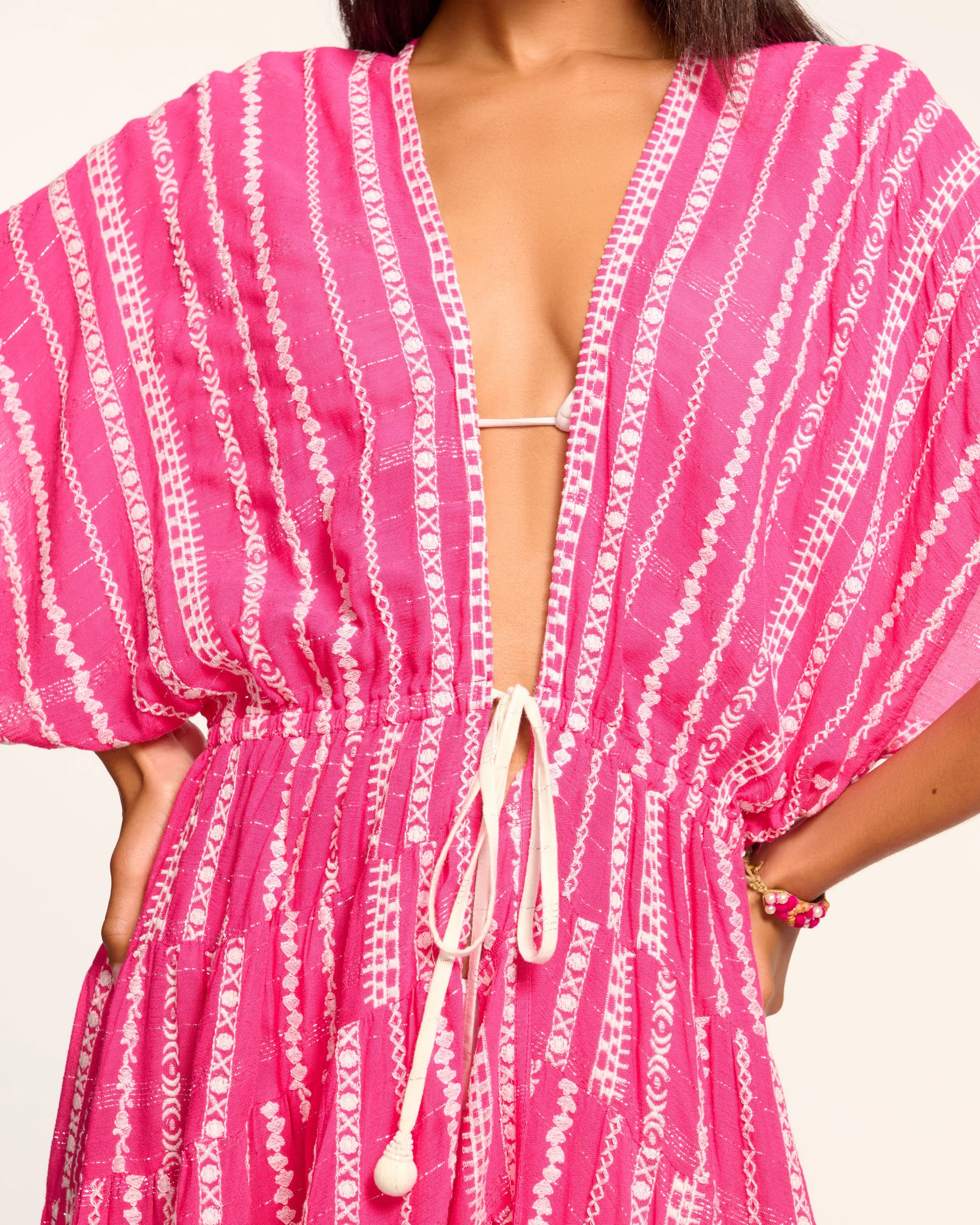 Addaline Embroidered Coverup Dress