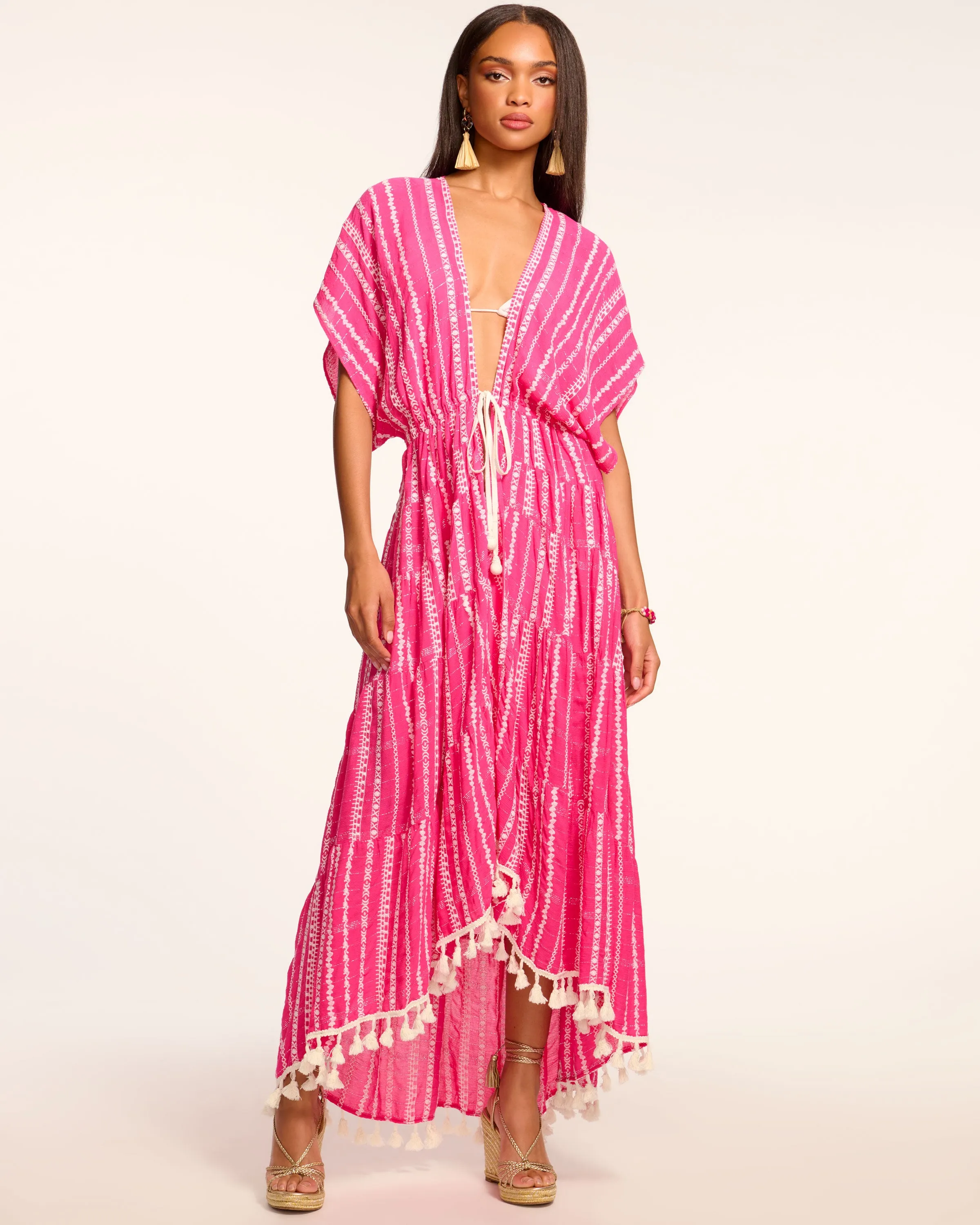 Addaline Embroidered Coverup Dress