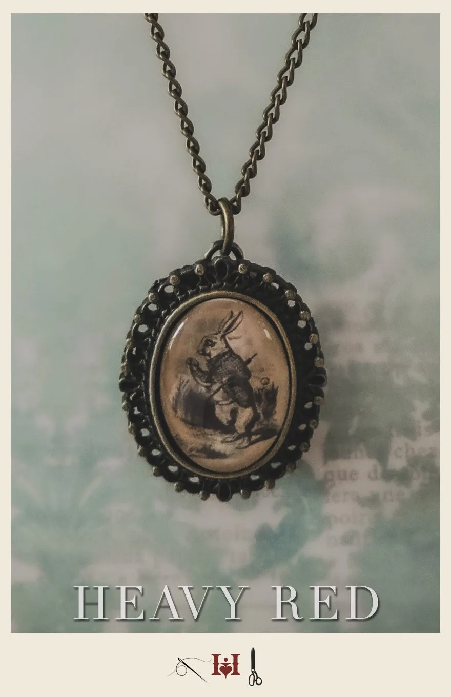 Alice In Wonderland White Rabbit Cameo Watch