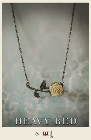 Alice's Vintage Rose Necklace