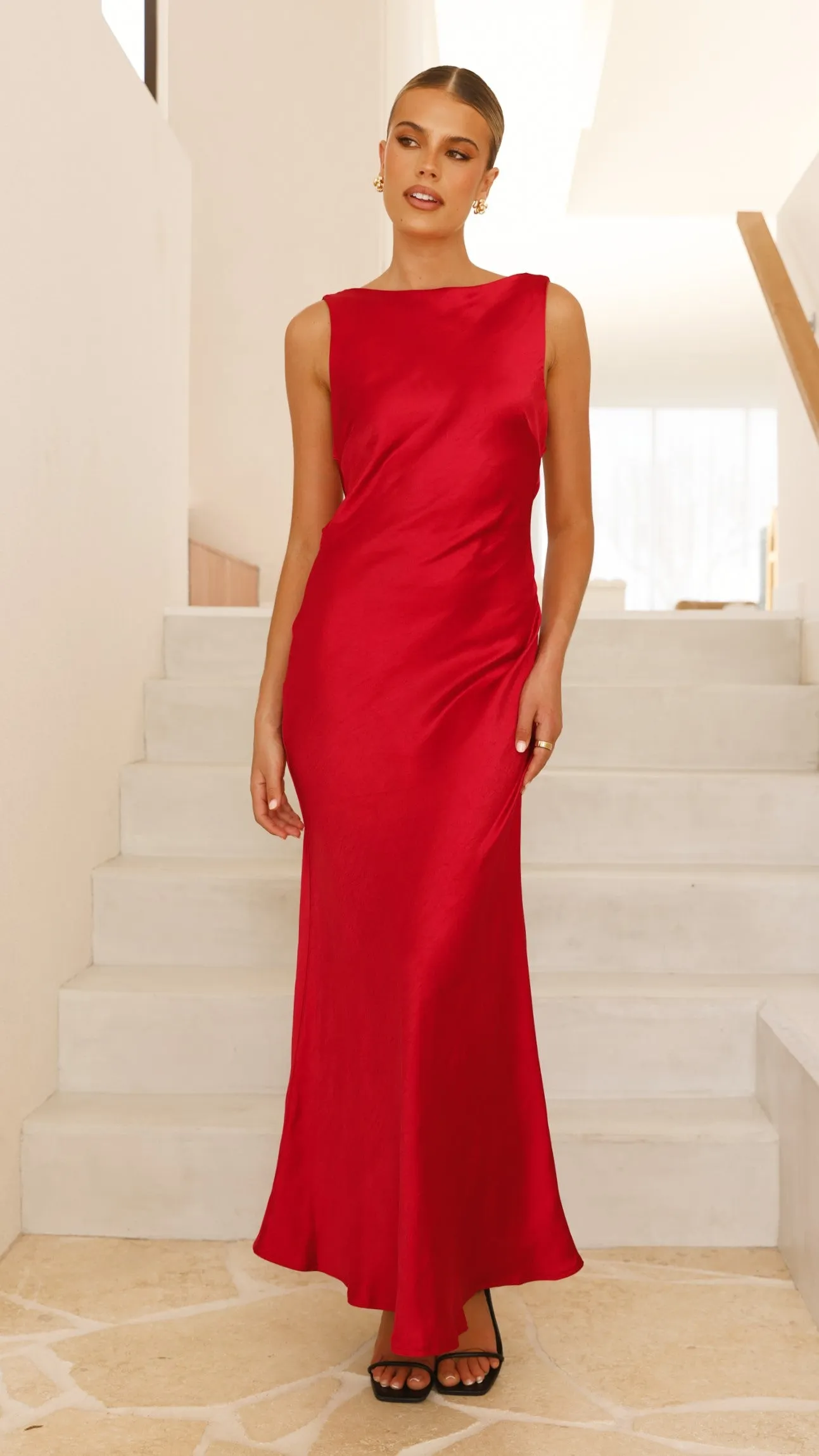 Barcelona Maxi Dress - Red