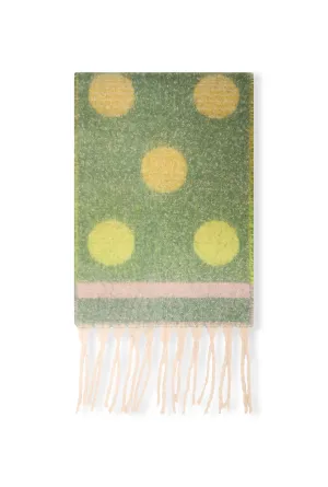 Circle Green Scarf