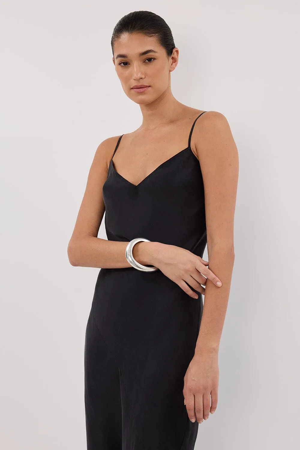 COLETTE BLACK SILK DRESS