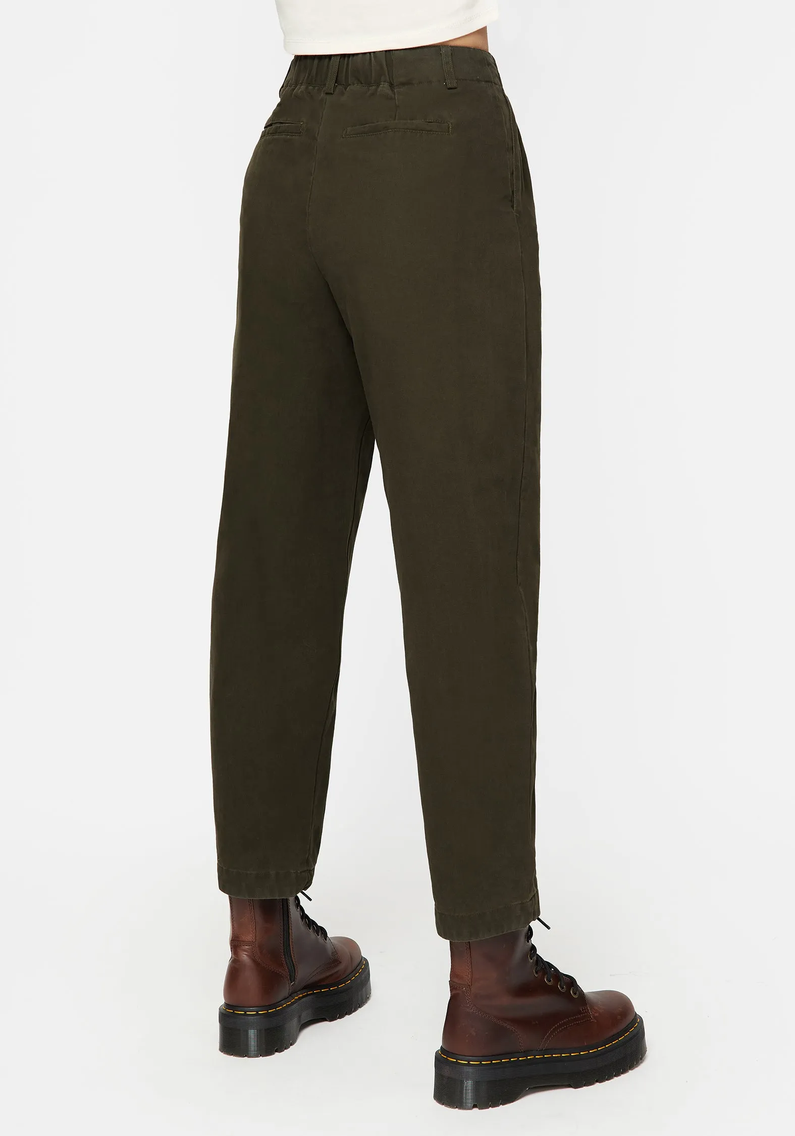Copia Embroidered Balloon Leg Tailored Trousers