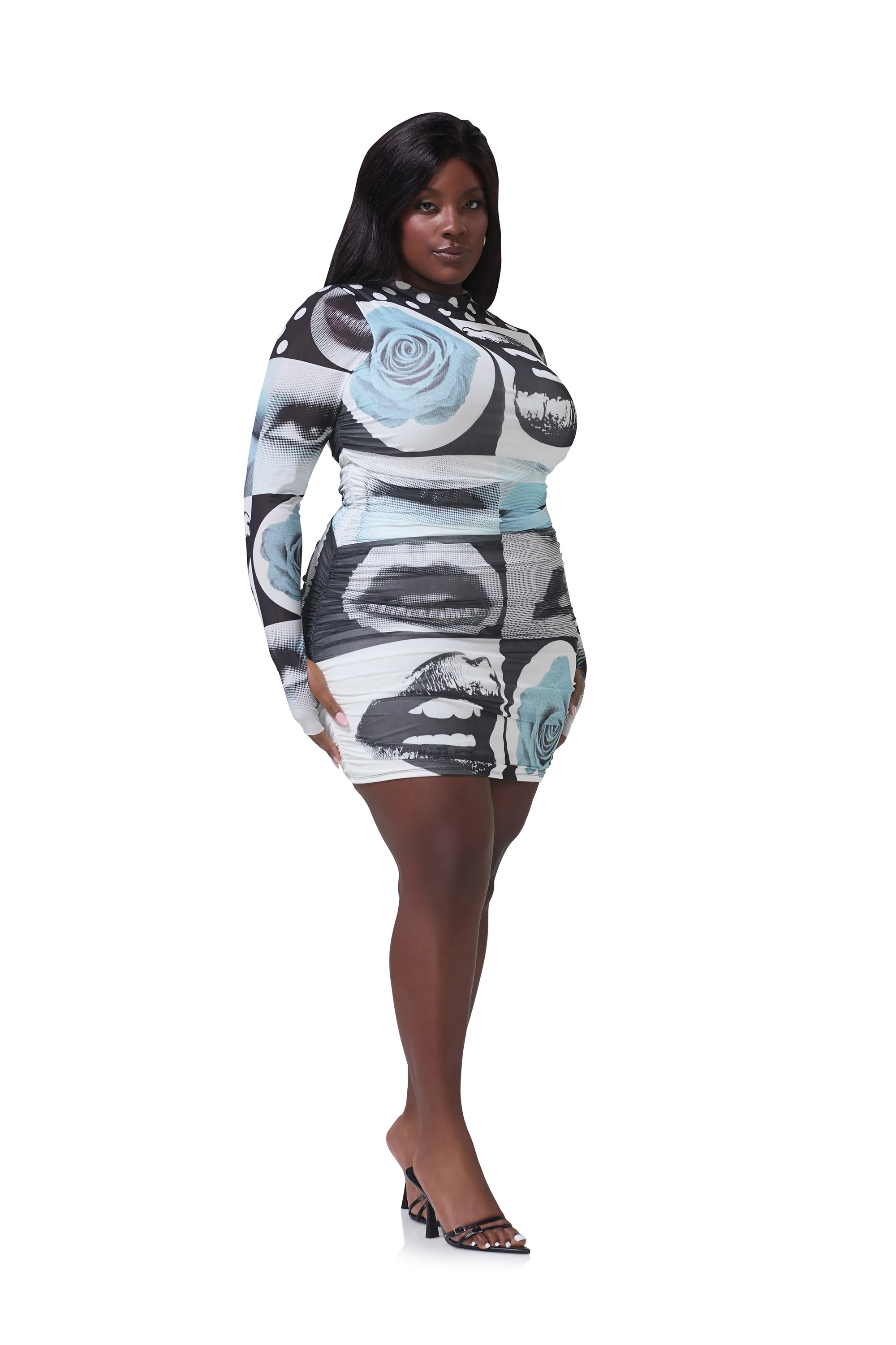 Darcie Dress - Pop Art Abstract