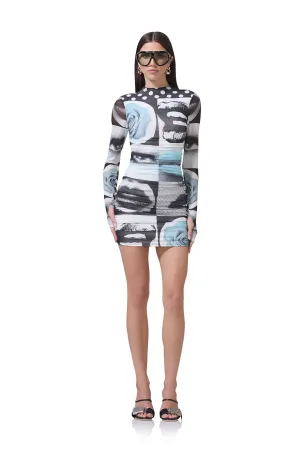 Darcie Dress - Pop Art Abstract