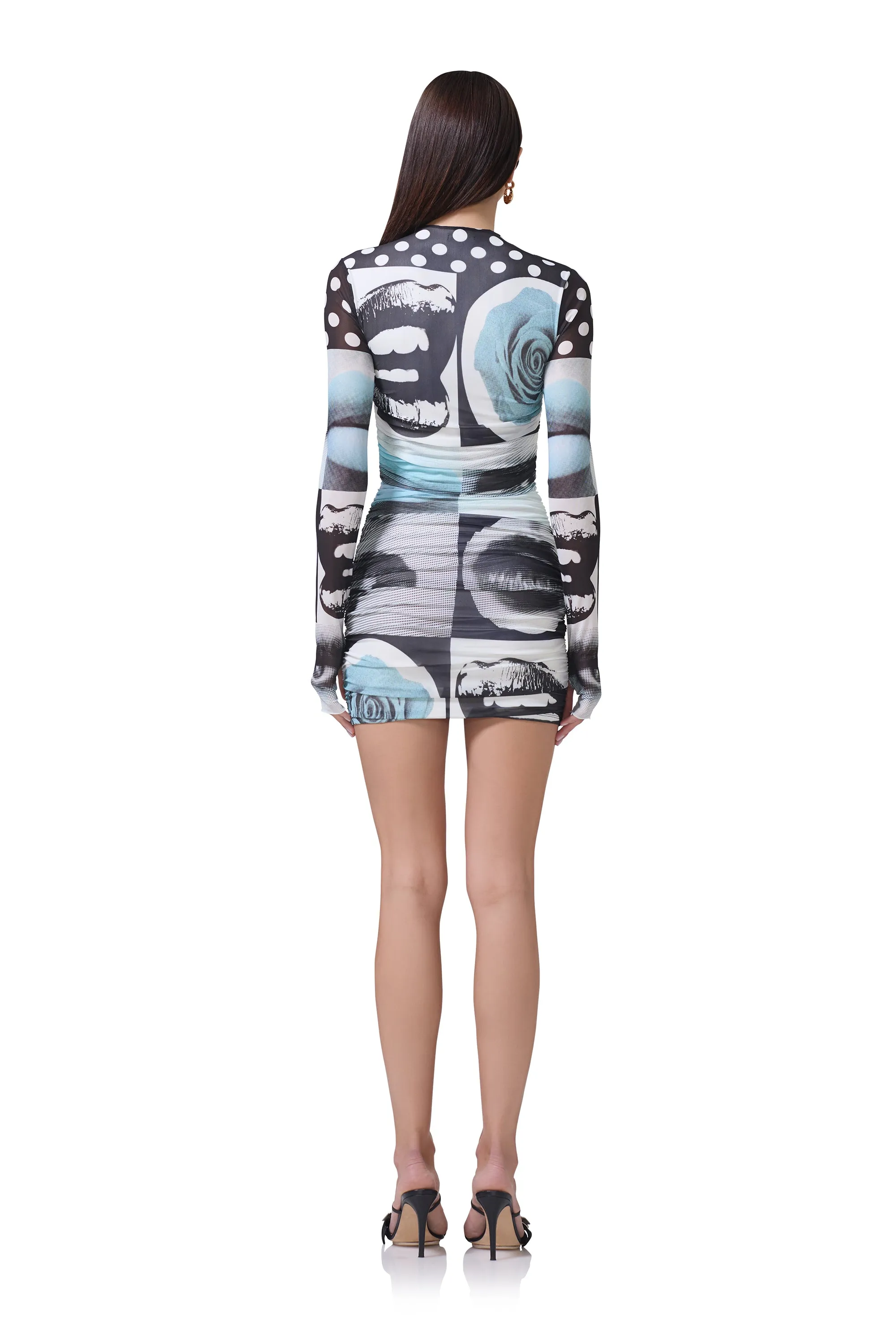 Darcie Dress - Pop Art Abstract