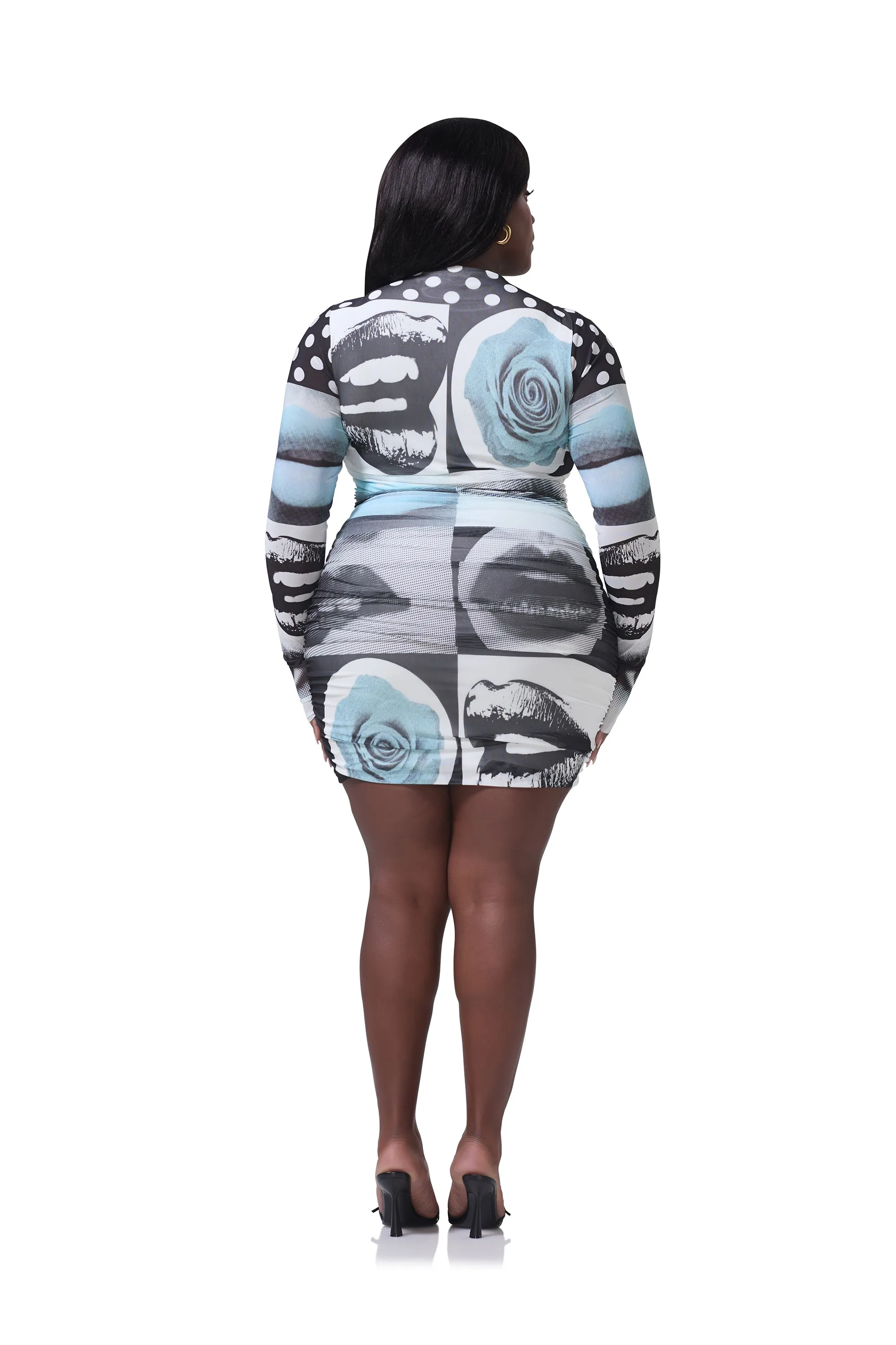 Darcie Dress - Pop Art Abstract