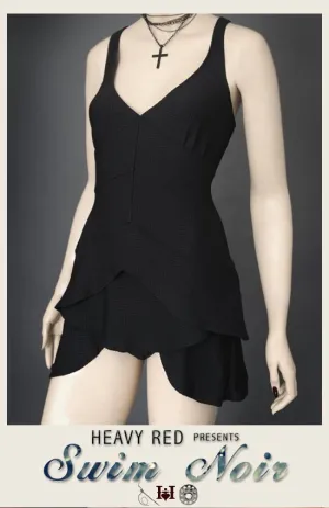 Demure Defiance One Piece Petal Bathing Suit