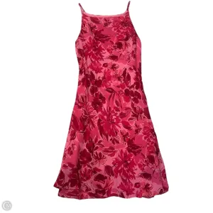 Dress Casual Midi By Jones Wear In Pink, Size: S
