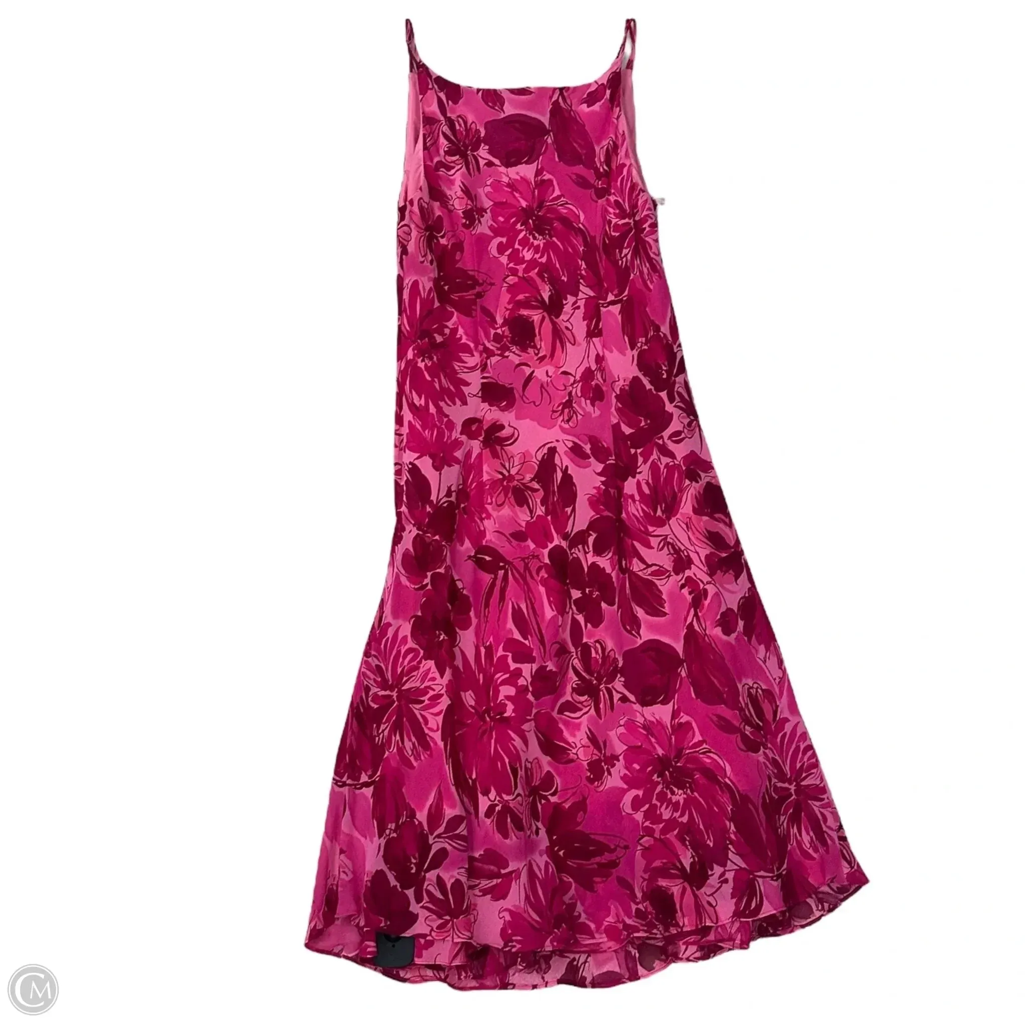 Dress Casual Midi By Jones Wear In Pink, Size: S
