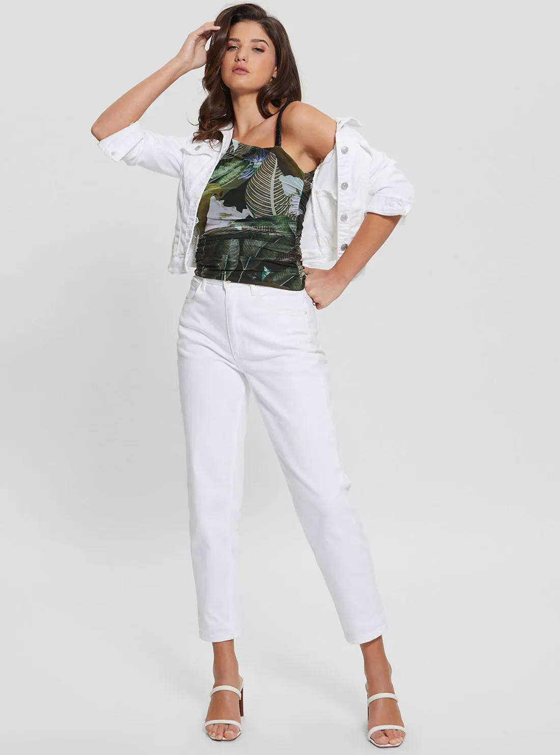 Eco Moonlit Tropic Garden Dinah Top