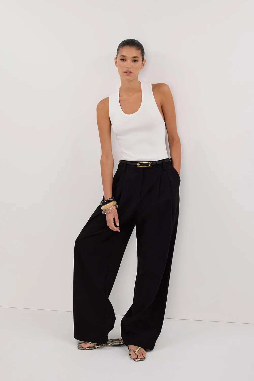 EDEN BLACK TAILORED PANT