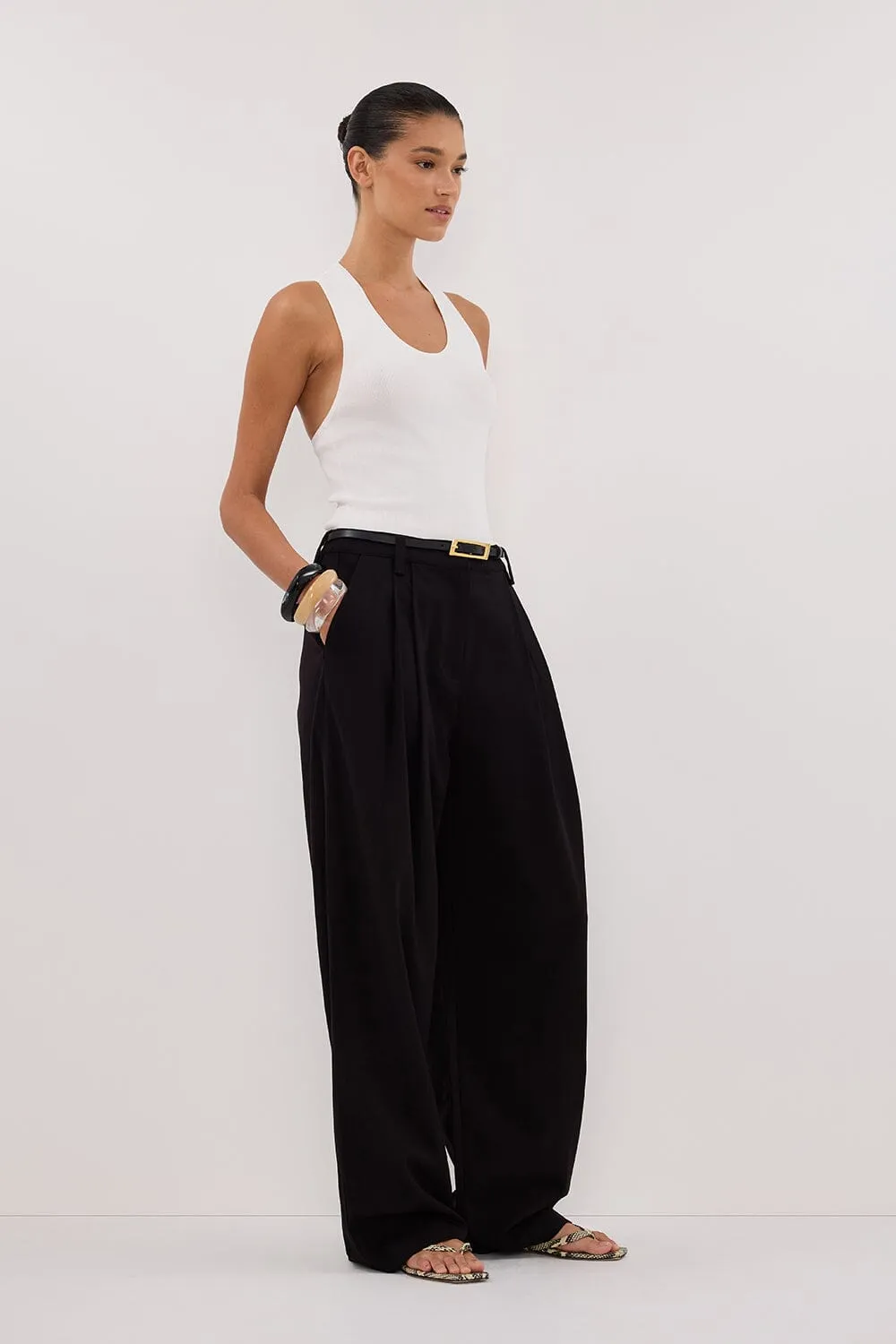 EDEN BLACK TAILORED PANT