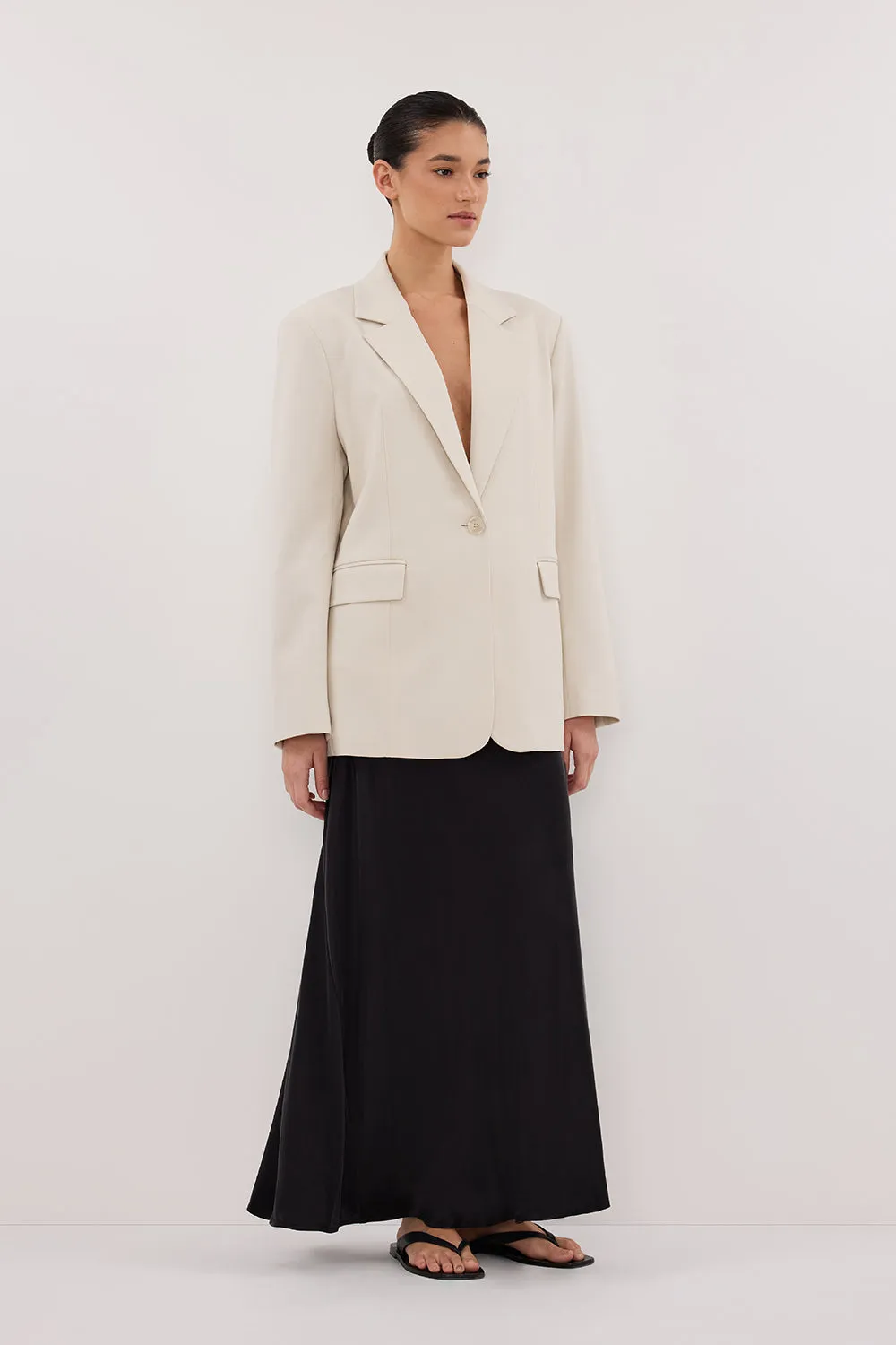 EDEN PLASTER BOXY BLAZER