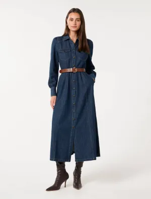 Elizabeth Denim Dress