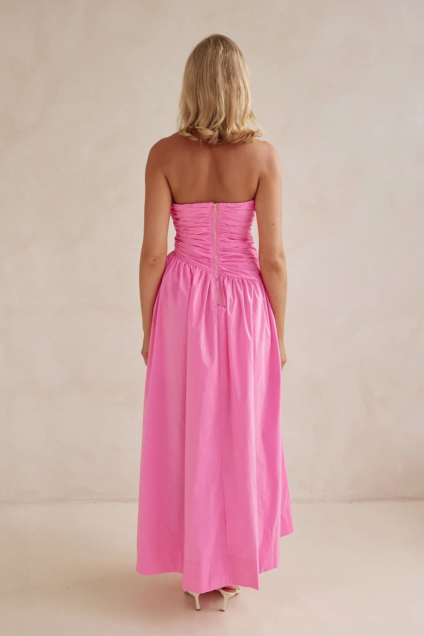 Elyse Maxi Dress (Pink)