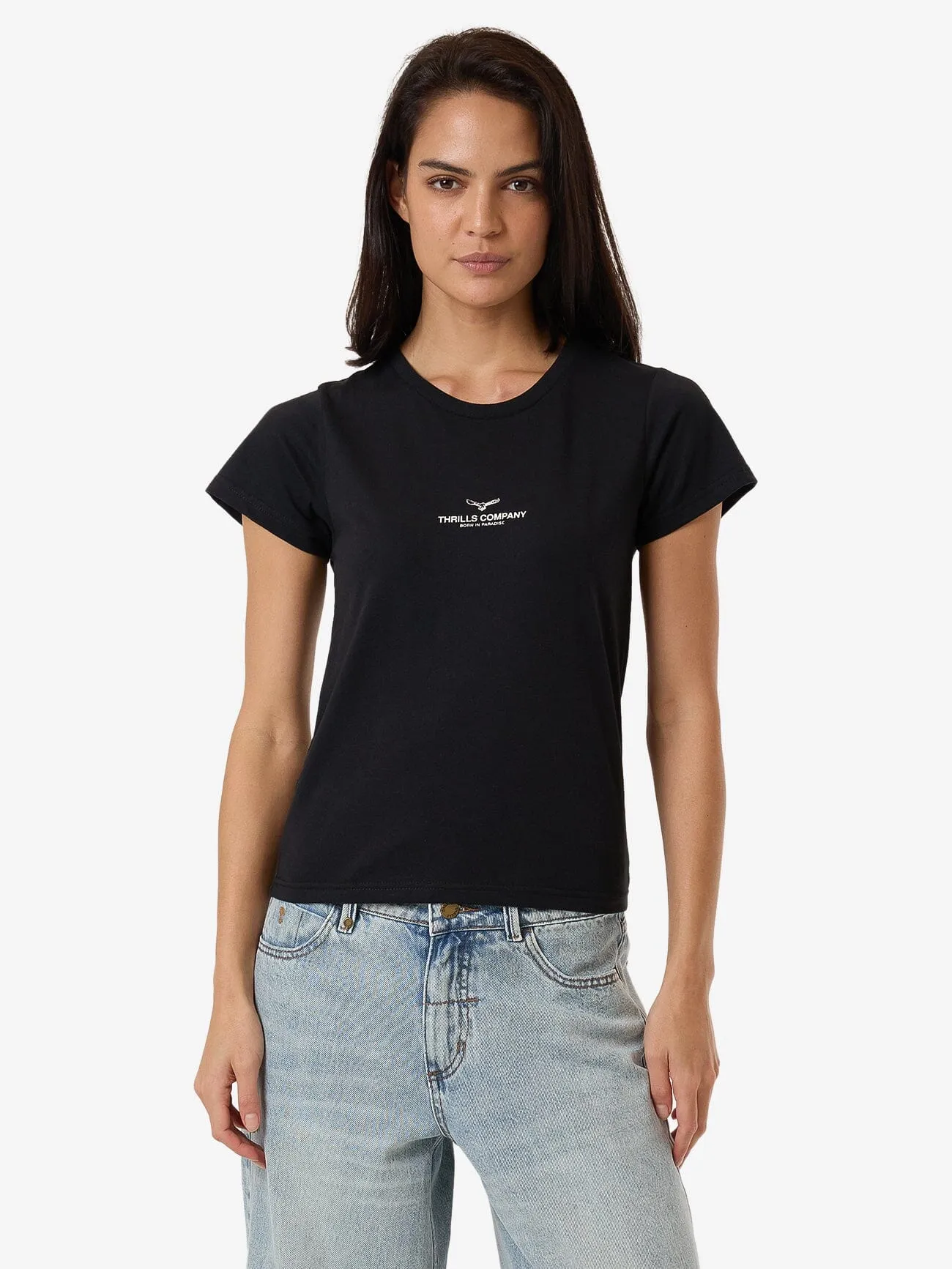 Emblem Of Strength Everyday Tee - Washed Black