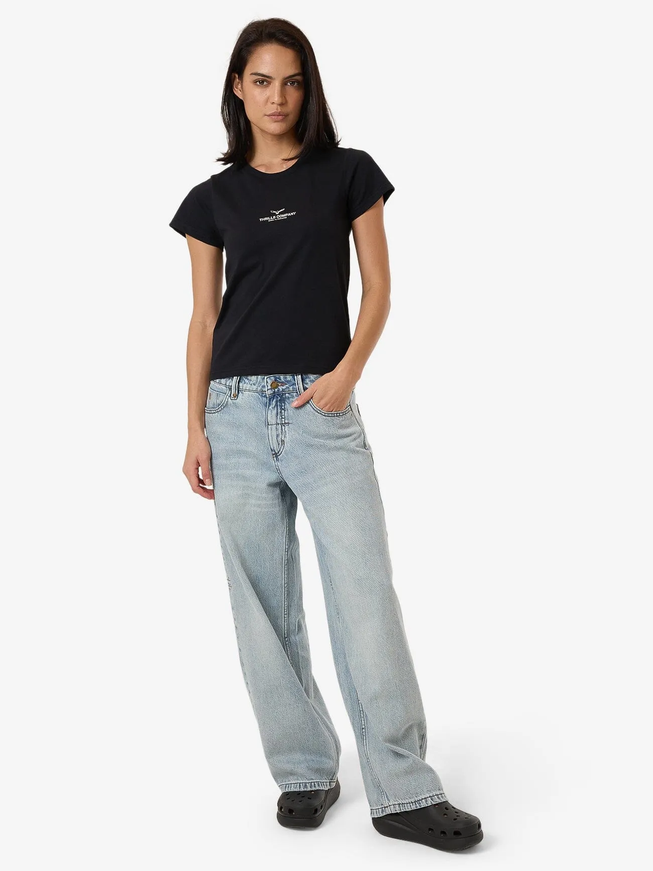 Emblem Of Strength Everyday Tee - Washed Black