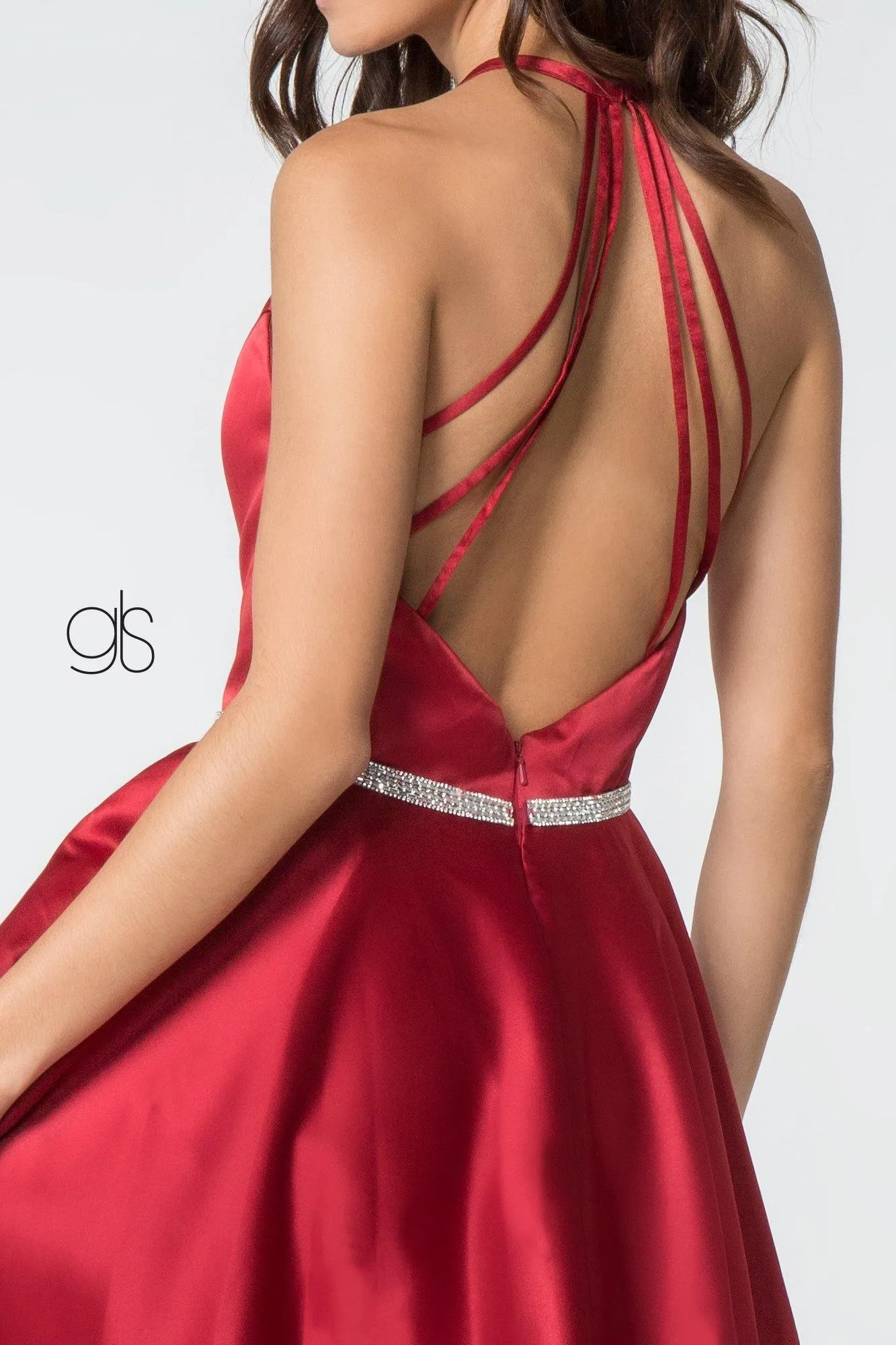 Formal Satin Short Dress Cocktail Sale