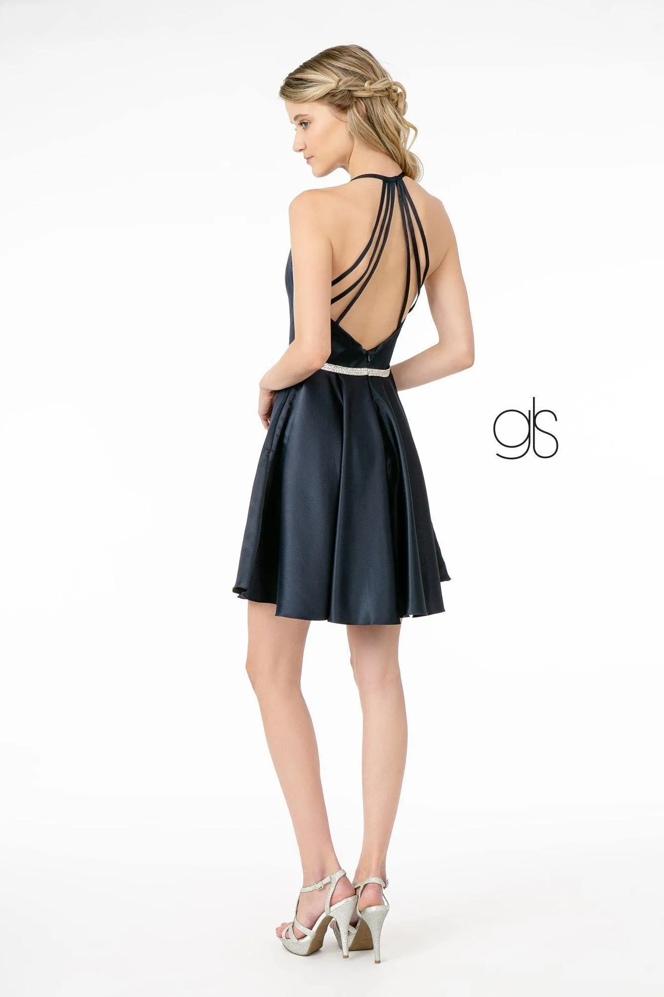Formal Satin Short Dress Cocktail Sale