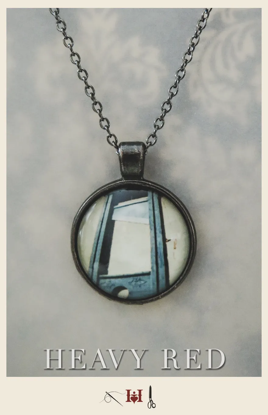 Guillotine Picture Necklace