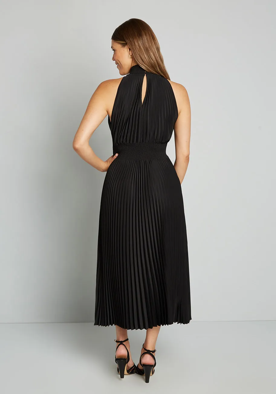 Halter My Perceptions Maxi Dress