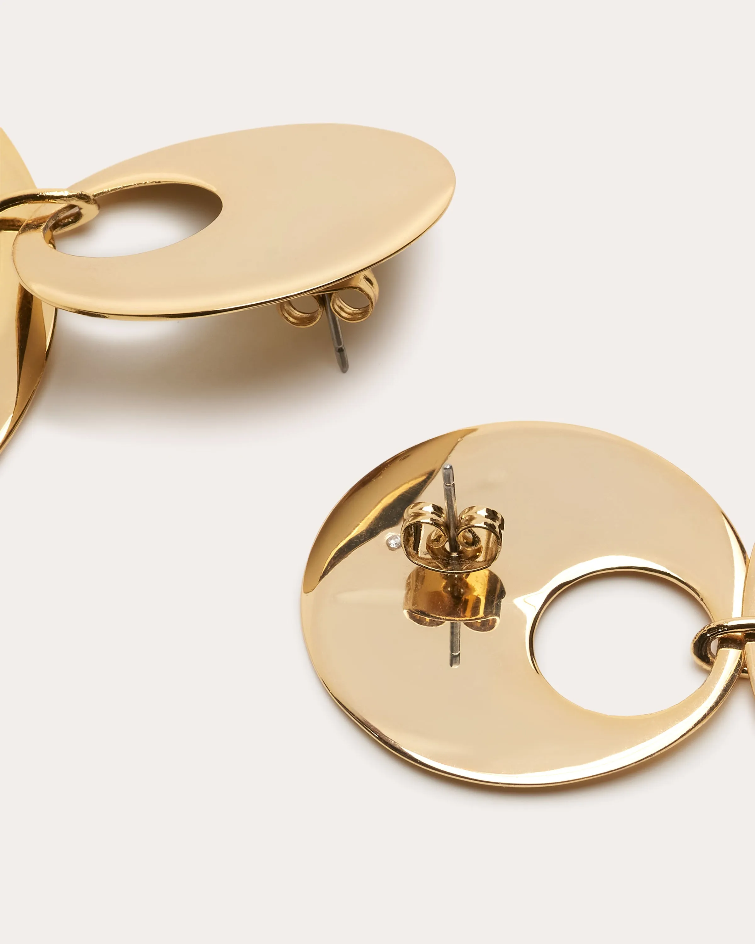 Ira Stacked Circular Earrings