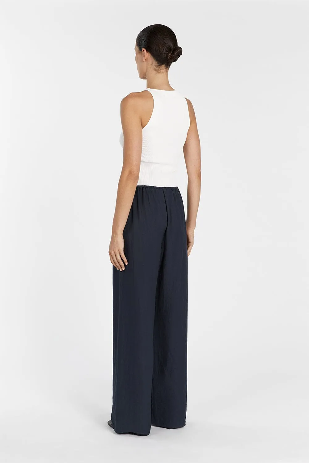JOLIE SLATE MARLE DRAWSTRING PANT