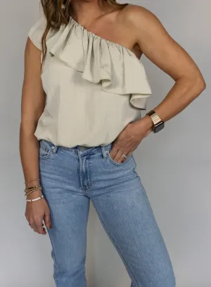 Kylie One Shoulder Top - Final Sale