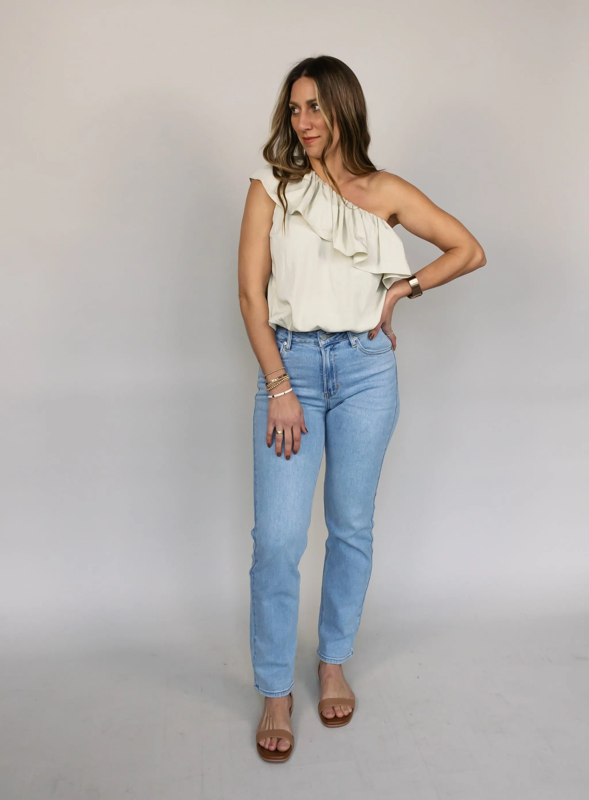 Kylie One Shoulder Top - Final Sale