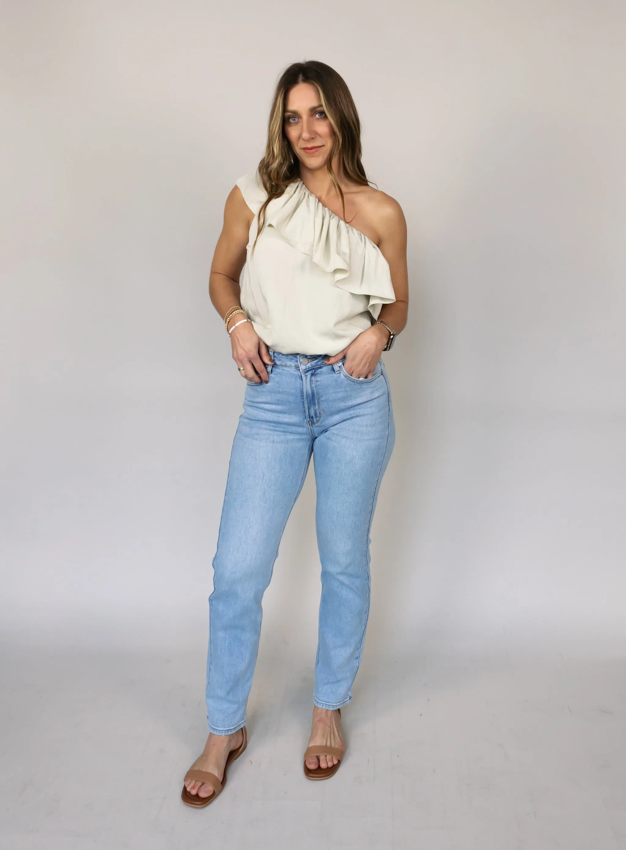 Kylie One Shoulder Top - Final Sale