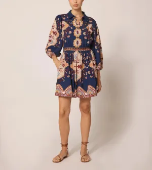 Leigh Mini Dress | Navy Lagos