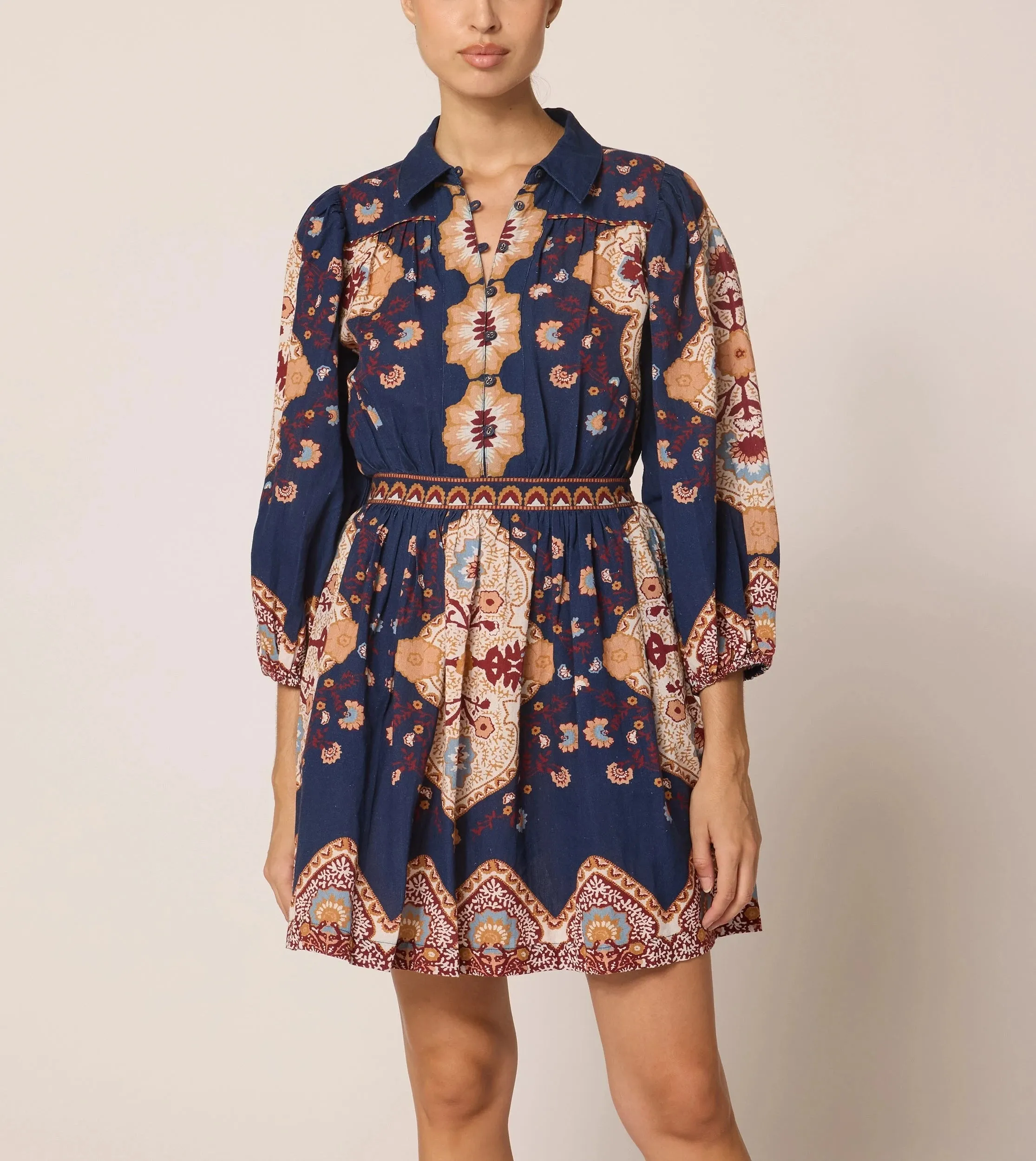 Leigh Mini Dress | Navy Lagos