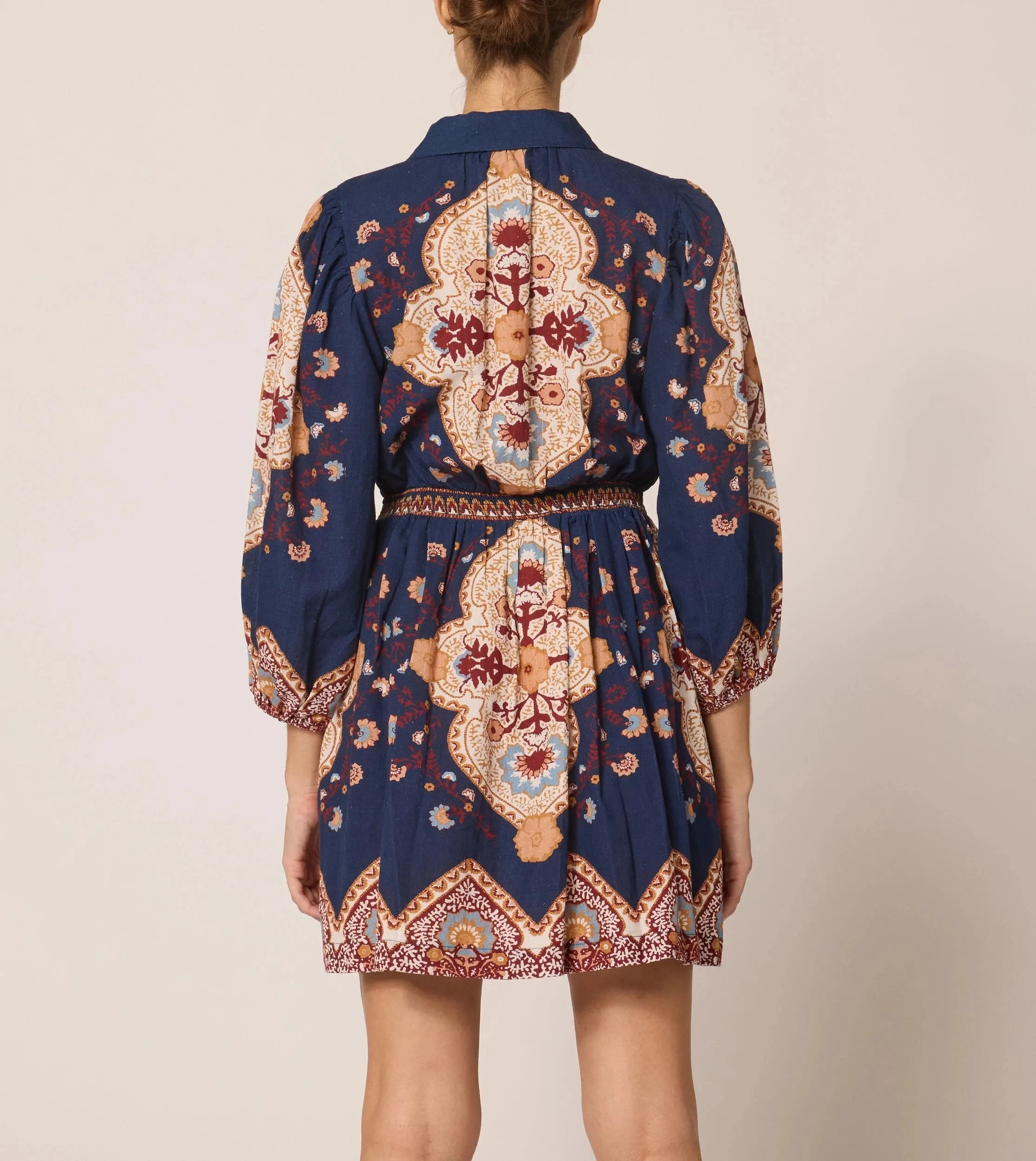 Leigh Mini Dress | Navy Lagos