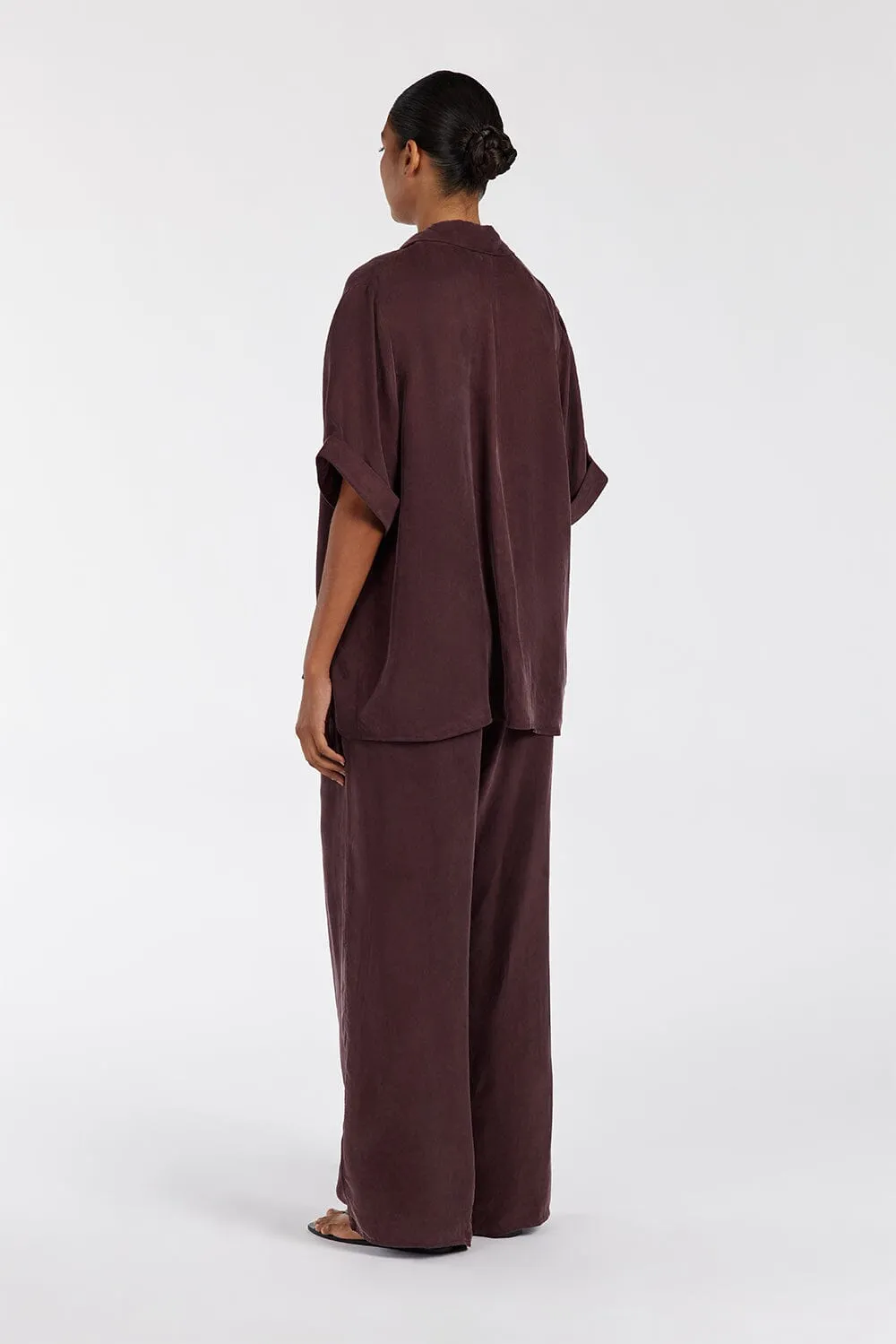 LIAM CURRANT CUPRO SHIRT