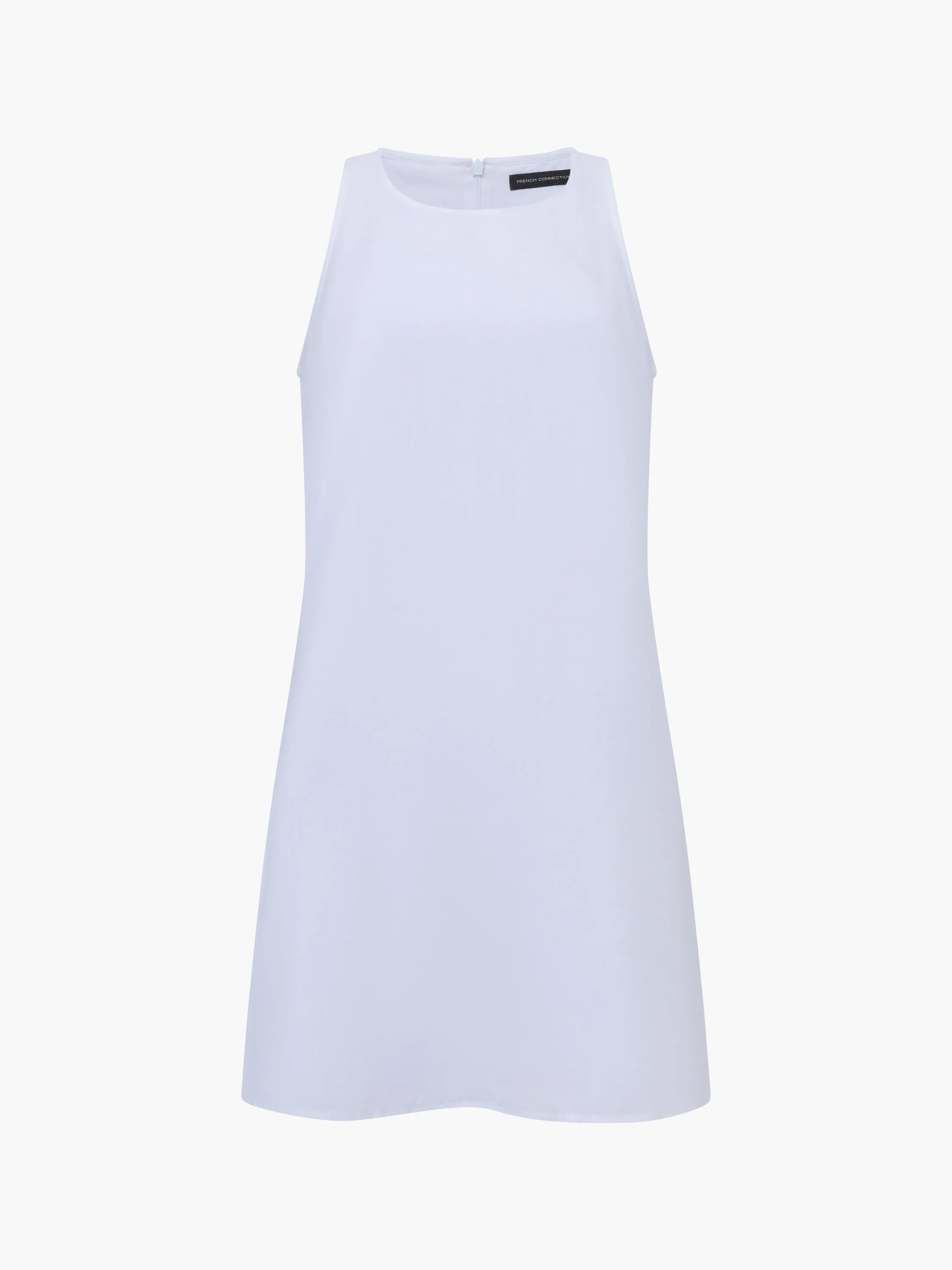 Linen Mix Shift Dress