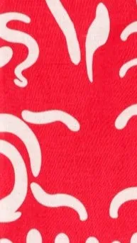 Mahala Mini Dress - Red / White