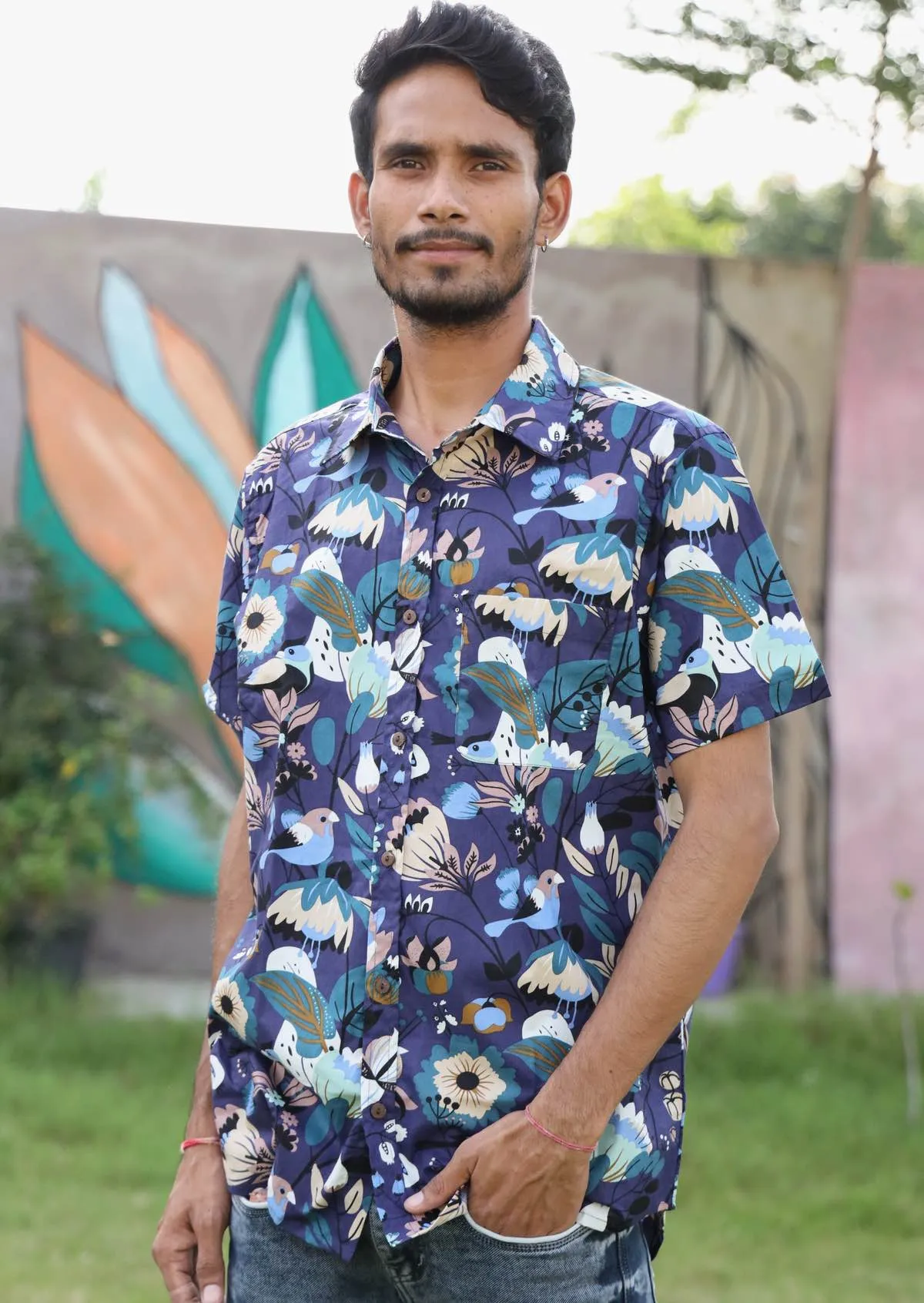 Men's Cotton Shirt Protea