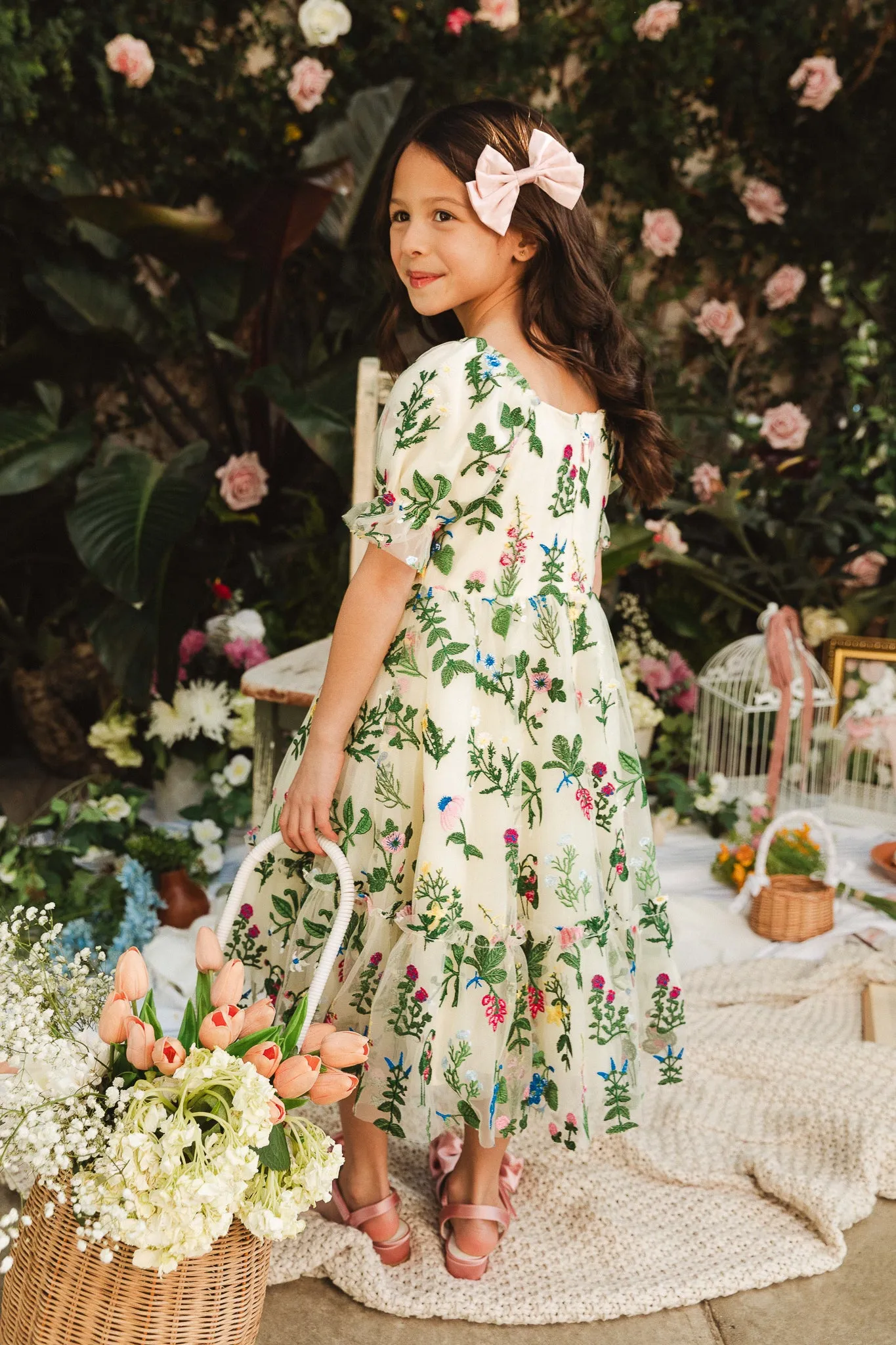 Mini Amora Dress in Multicolor Floral