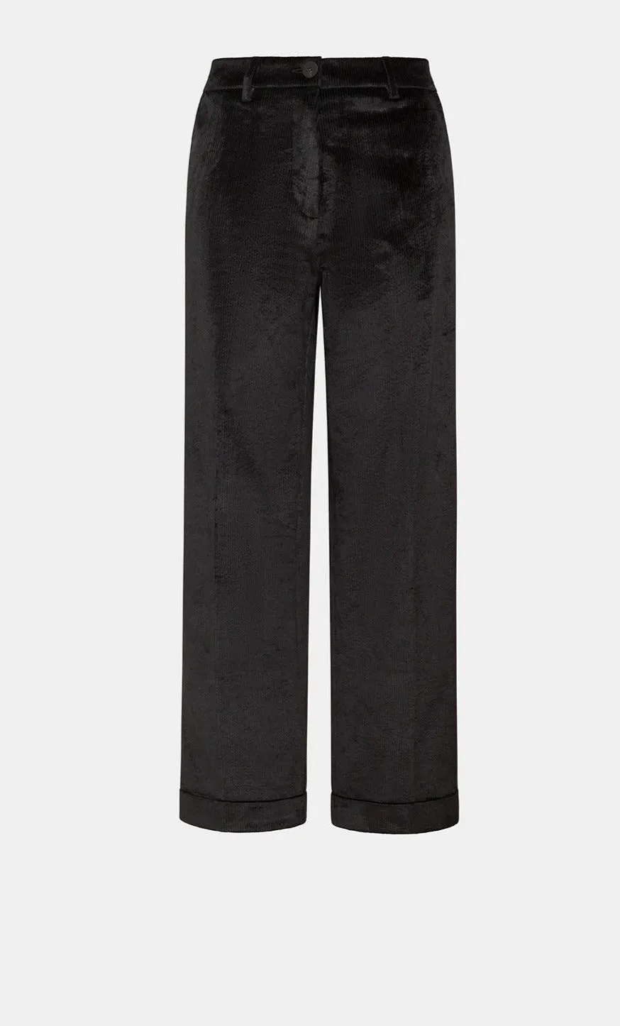 Momoni Patrice Danto velvet cord trouser - Black
