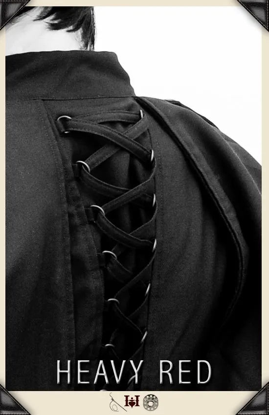 Ophelia Darkly Caped Coat