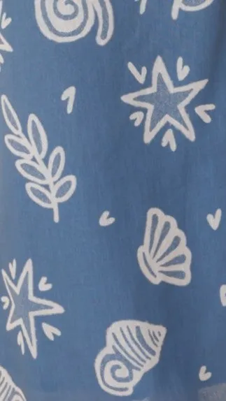 Palta Maxi Dress - Blue Print