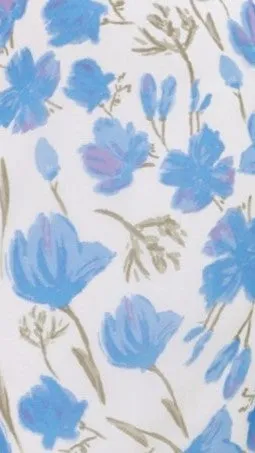 Pasha Mini Dress - Blue Bell Floral