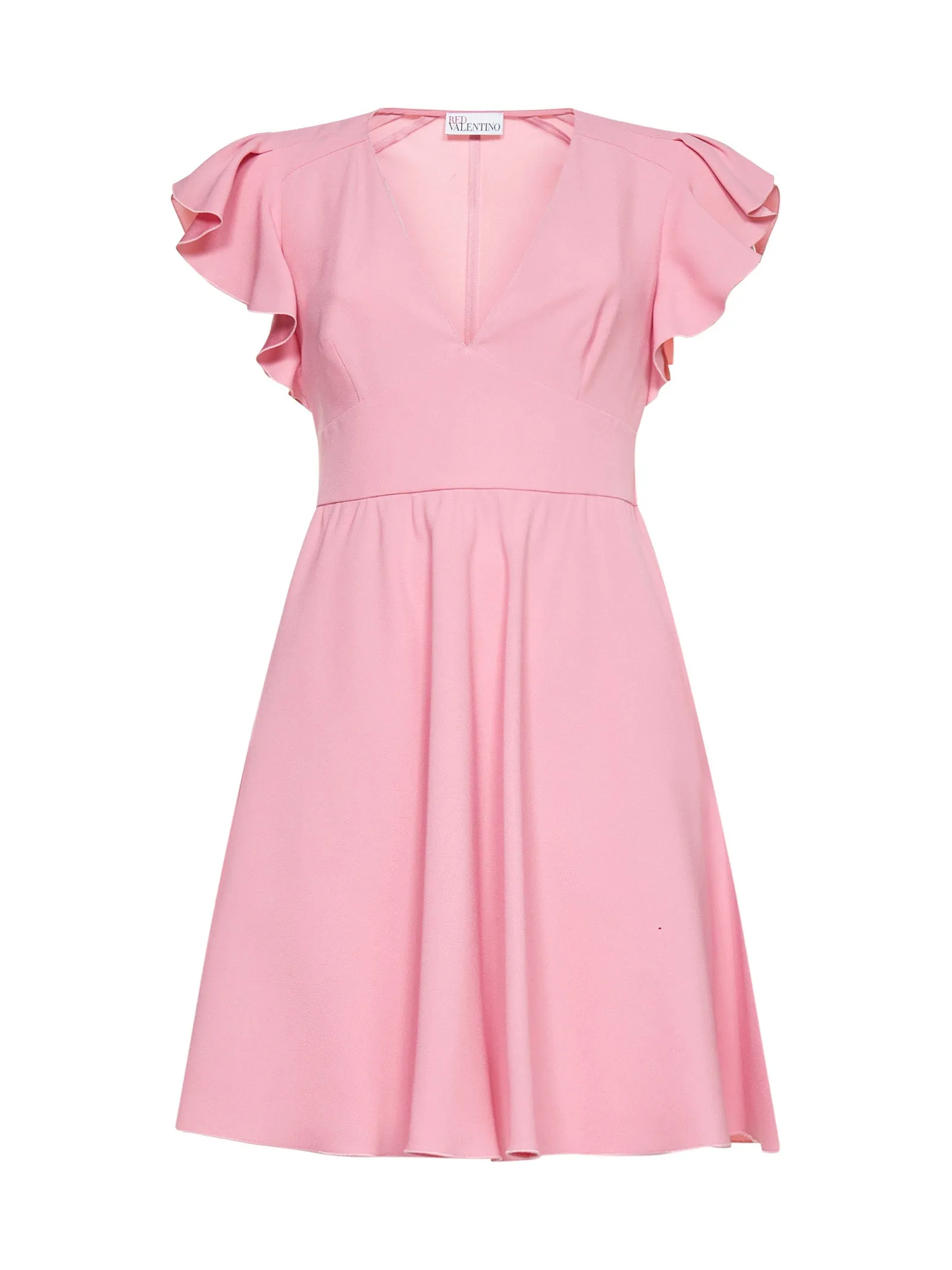 REDValentino Ruffle-Detailed Mini Dress