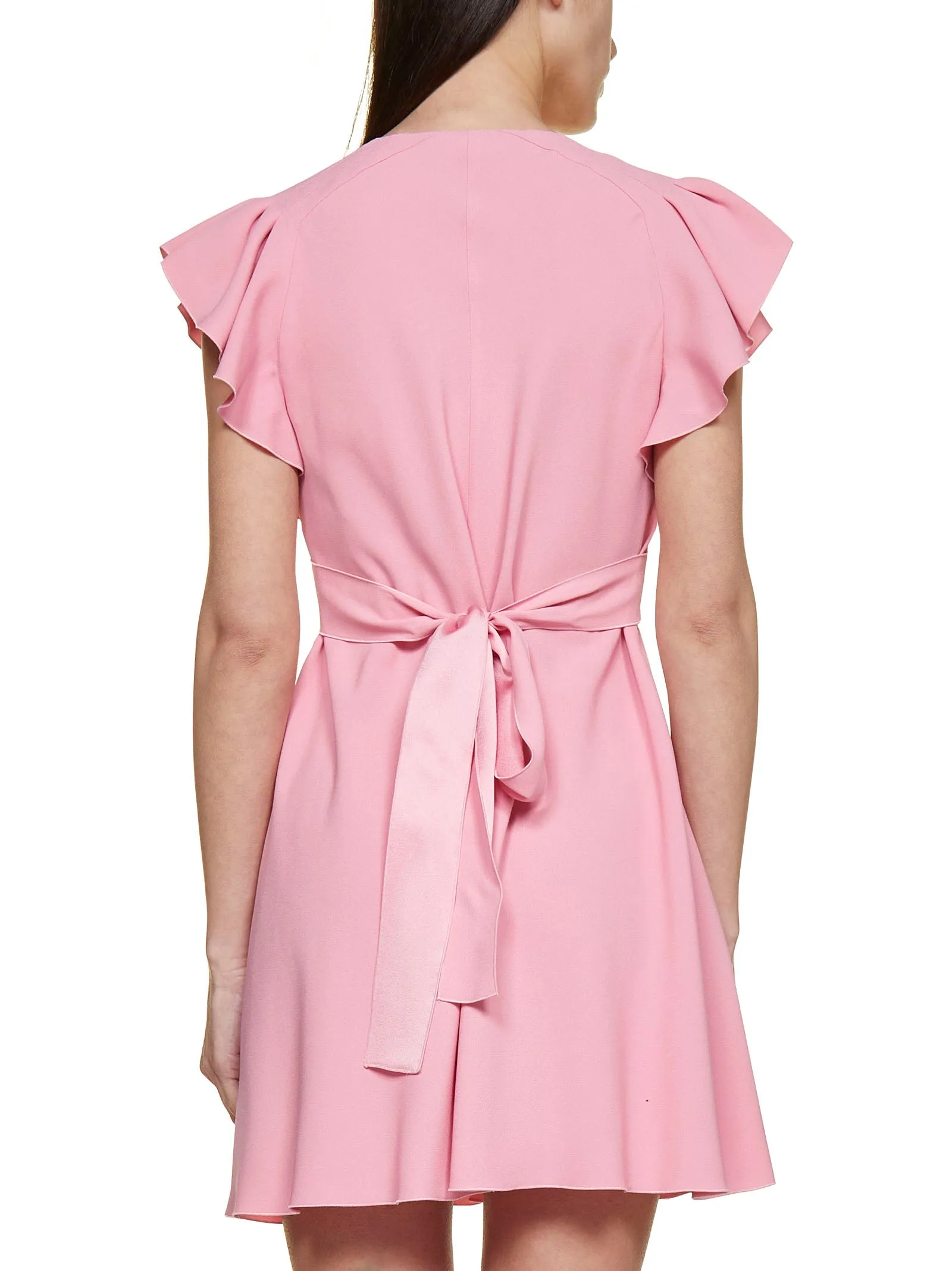 REDValentino Ruffle-Detailed Mini Dress
