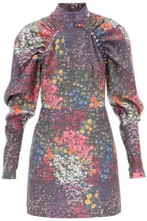 ROTATE Ruched Kim Mini Dress