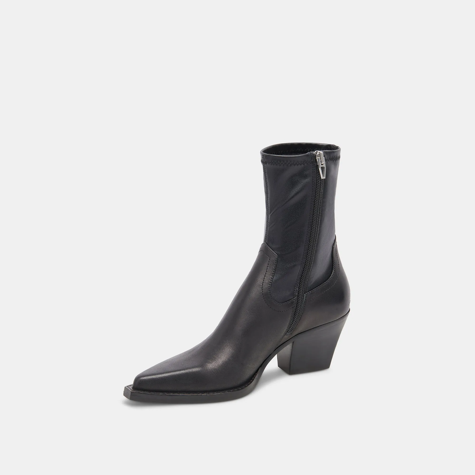 RUTGER BOOTS BLACK LEATHER - re:vita
