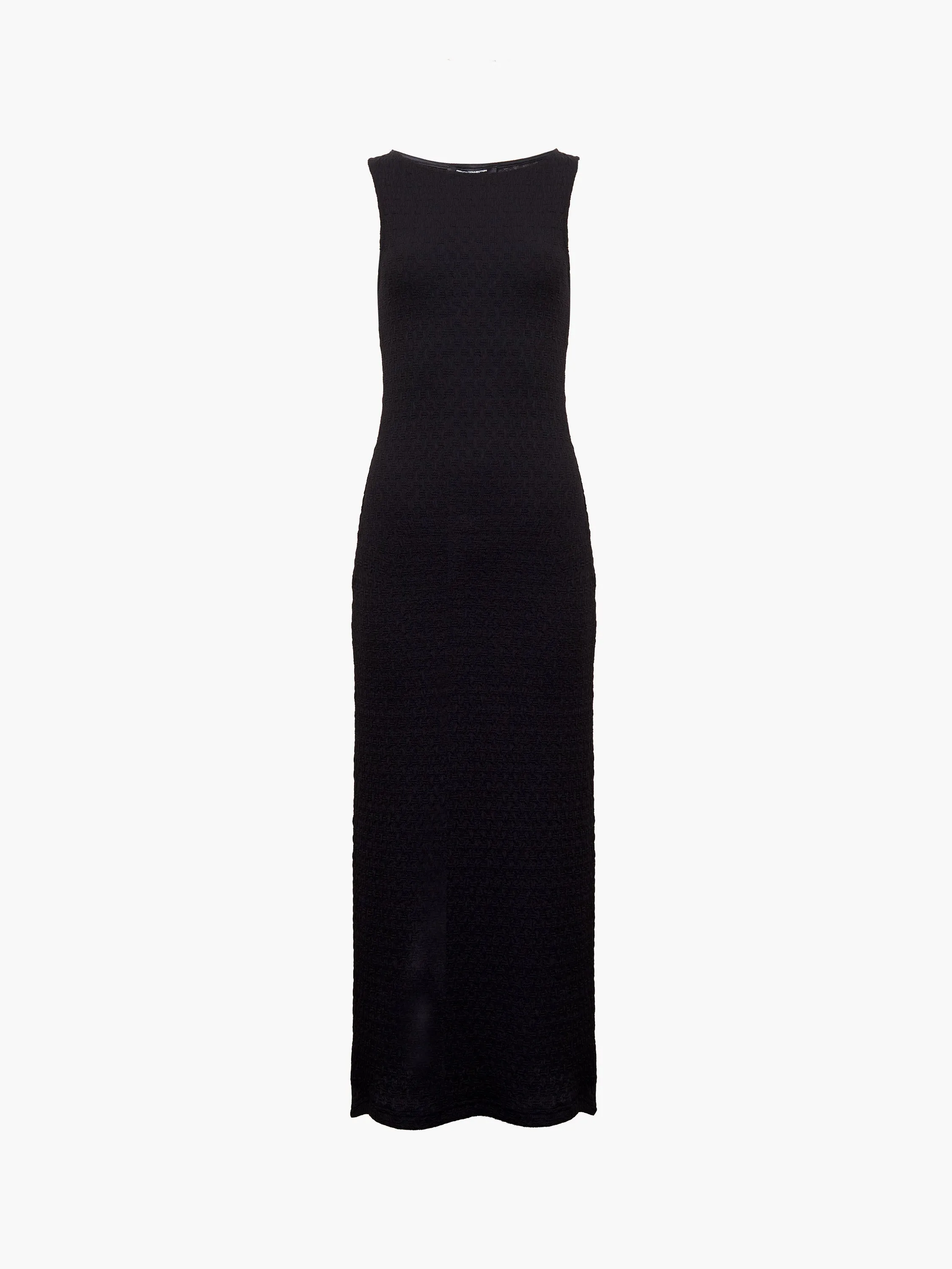 Sadie Textured Boat Neck Dress
