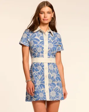 Shannon Chambray Button Down Mini Dress